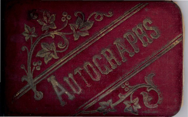 Lizzie Norton Autograph book copy 2