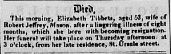 Quebec Mercury April 12, 1853