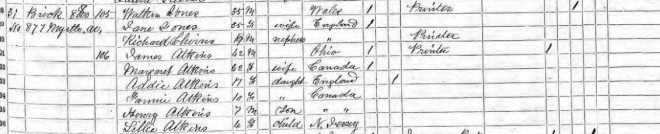 1875 census Kings, Brooklyn Ward, E.D. 3 