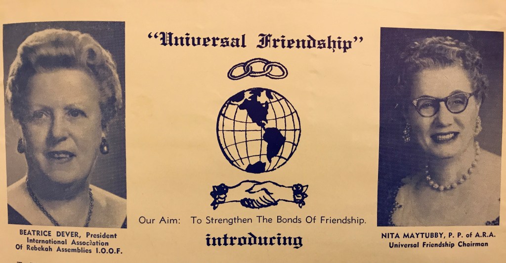 When Grandma Became President of the&nbsp;Rebekahs