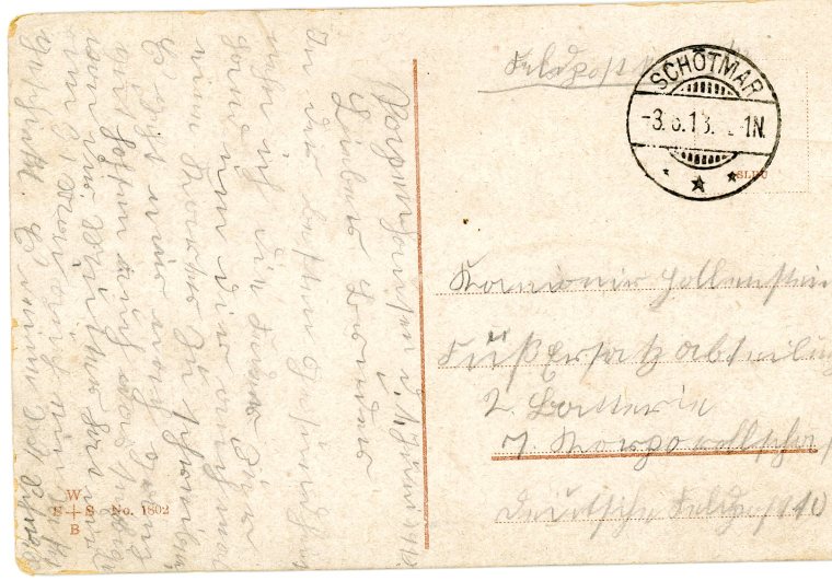 Dever, John M. Postcard - German pg.2