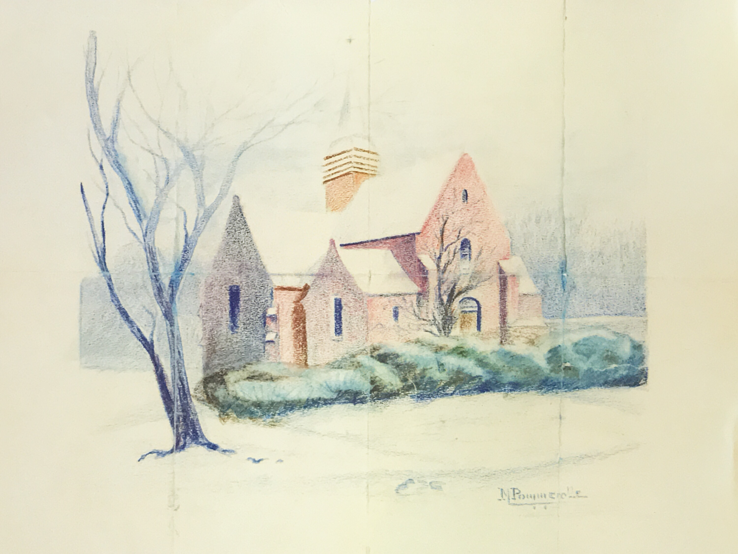 Dever John WWI drawing