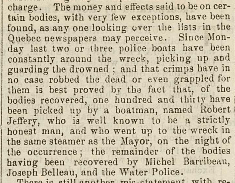 Robert A Jeffery The Montreal 1857