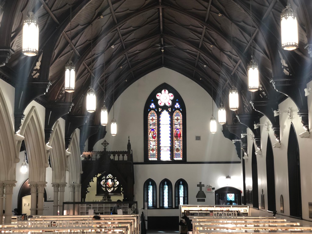 Interior of St. Matthew’s Church, Quebec&nbsp;City